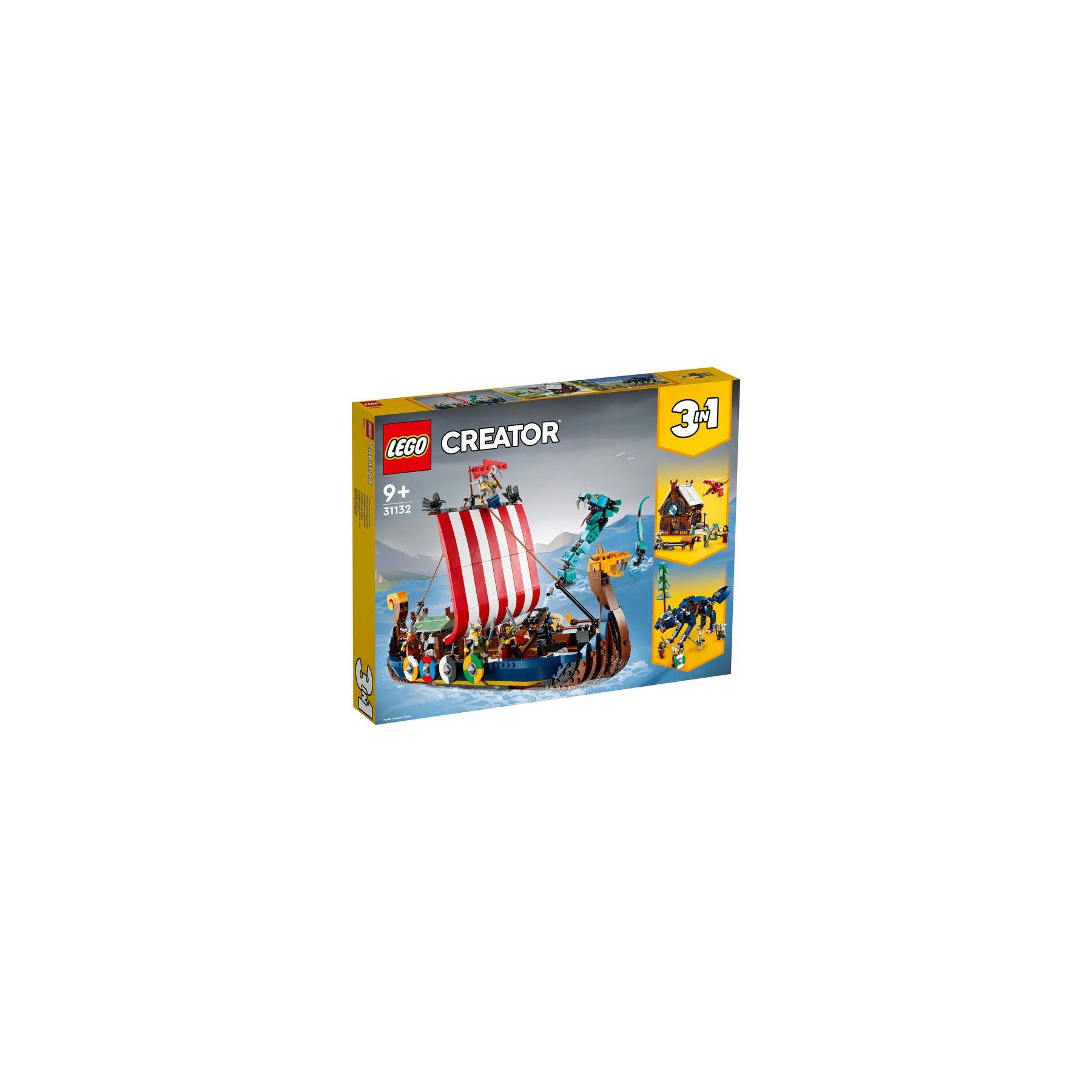LEGO Creator - Viking Ship and the Midgard Serpent (31132)