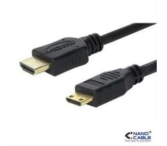 CABLE HDMI V1.3B A MINI HDMI, A/M-C/M 3M NANOCABLE