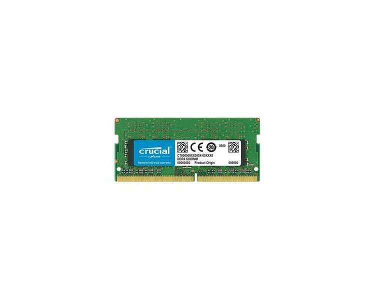 MODULO SODIMM DDR4 4GB 2666MHZ CRUCIAL CL19