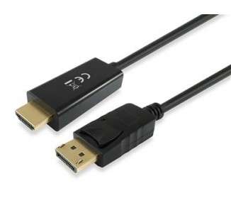 CABLE DISPLAYPORT EQUIP A HDMI MACHO - MACHO·