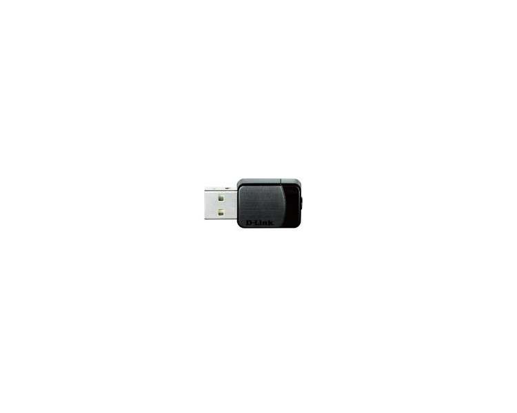 ADAPTADOR USB NANO WIRELESS D-LINK  AC600 DUAL BAND