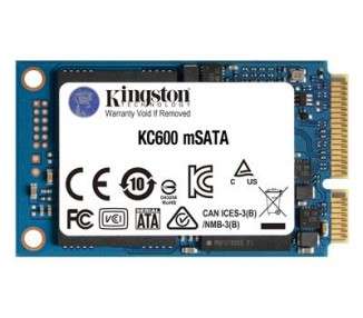 KINGSTON 256GB KC600MS SATA3 MSATA SSD  ONLY·
