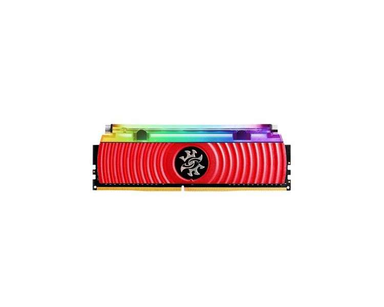 MODULO DDR4 8GB 3200MHZ ADATA XPG SPECTRIX D80 RGB RED