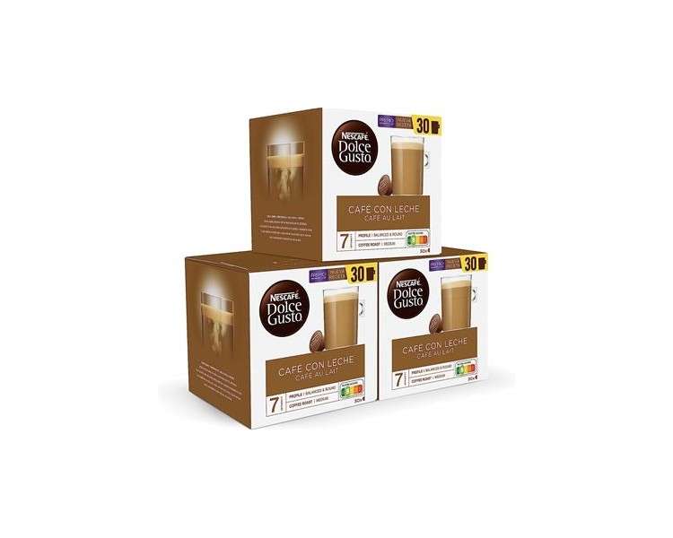 CAPSULA CAFETERA KRUPS DOLCE GUSTO CAFE CON LECHE 16·