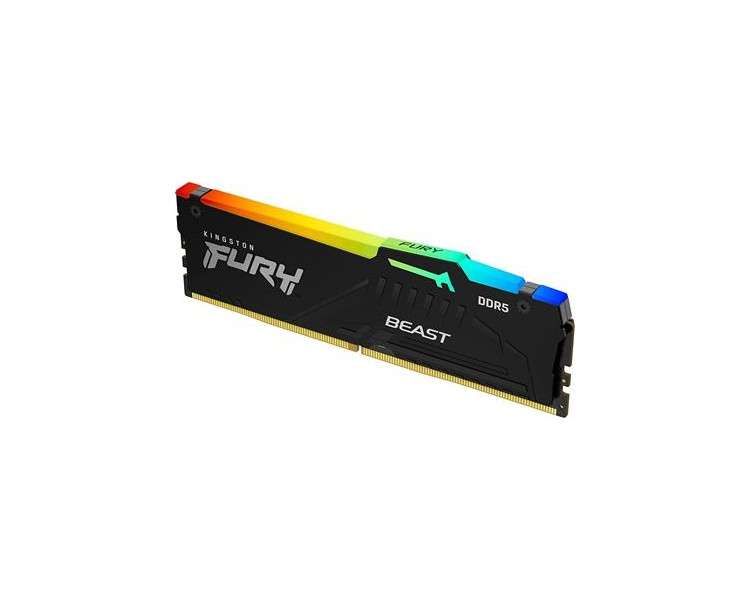 MODULO DDR5 16GB 5600MHZ KINGSTON FURY BEAST RGB