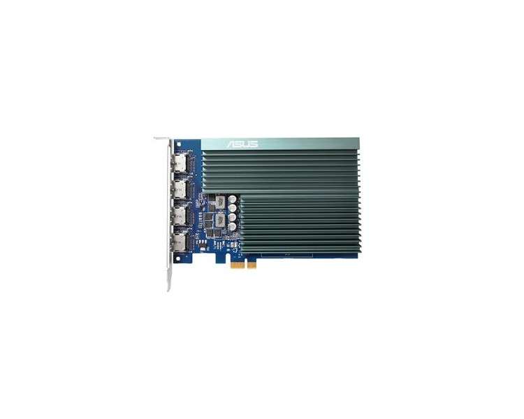 VGA ASUS GEFORCE GT730-4H-SL-2GD5 2GB R.PASIVA 4xHDMI PCI Express 2.0                      [PROMO]