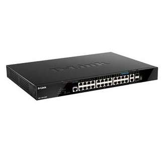 SWITCH D-LINK GESTIONABLE L3 20P GIGA POE + 4P 2.5G POE+ 2P 10G + 2P 10GSFP
