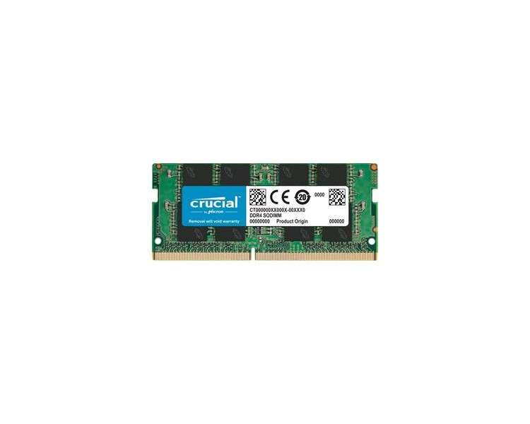 MODULO SODIMM DDR4 16GB 3200MHZ CRUCIAL