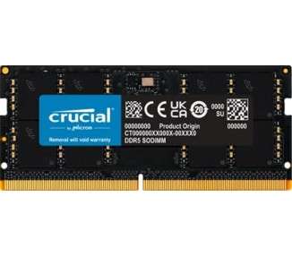 MODULO SODIMM DDR5 32GB 4800MHZ MICRON CL40