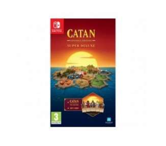 CATAN Super Deluxe Edition Juego para Consola Nintendo Switch