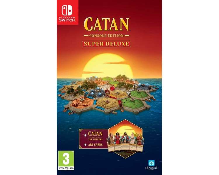 CATAN Super Deluxe Edition Juego para Consola Nintendo Switch