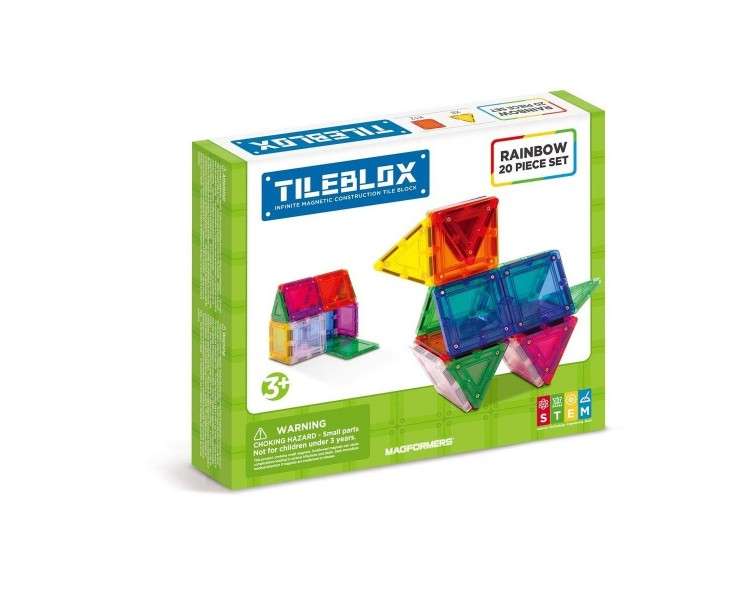 Tileblox - Rainbow - 20 pcs set (3201)