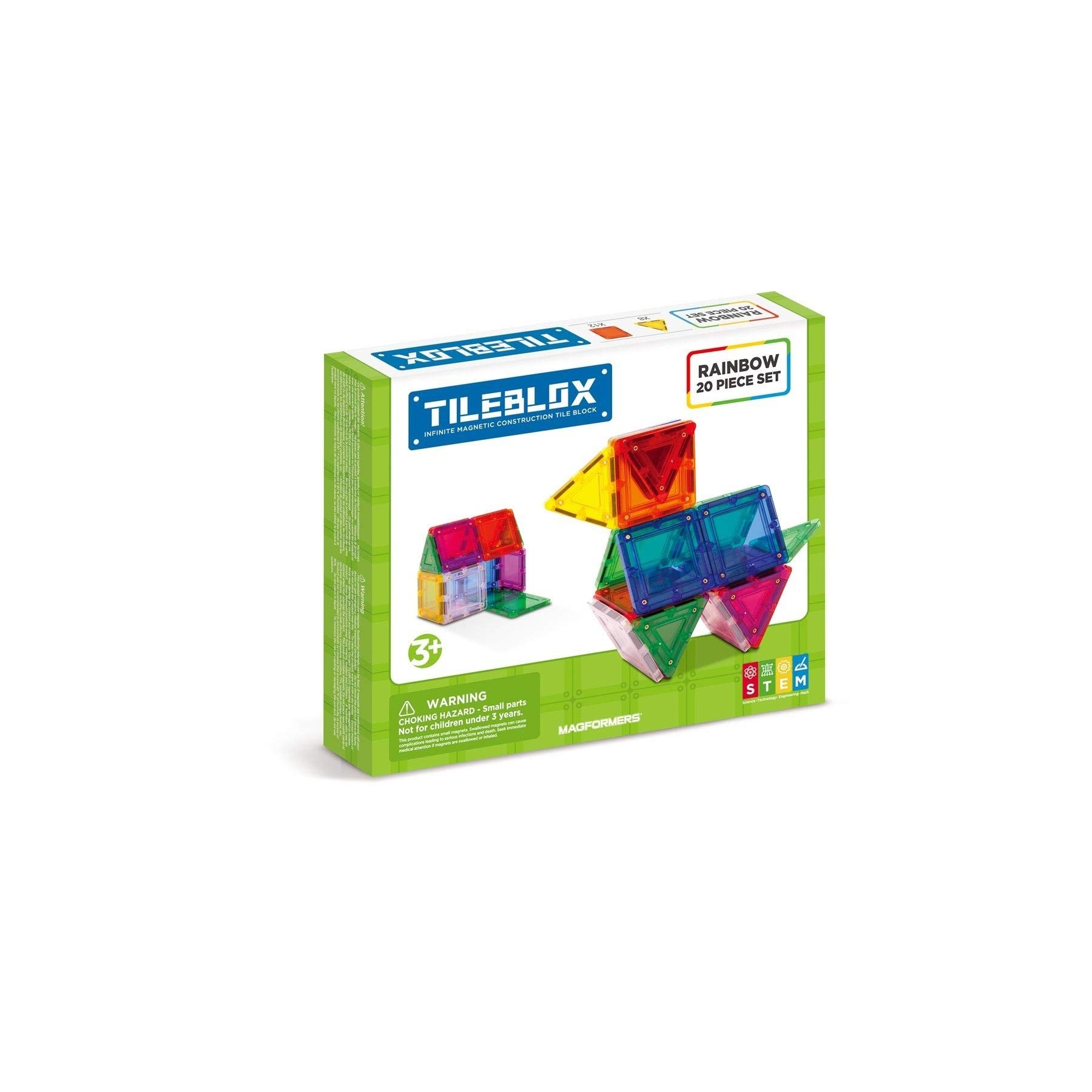 Tileblox - Rainbow - 20 pcs set (3201)