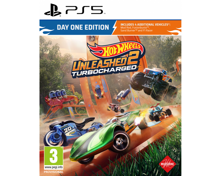 Hot Wheels Unleashed 2: Turbocharged (Day 1 Edition) Juego para Consola Sony PlayStation 5 PS5