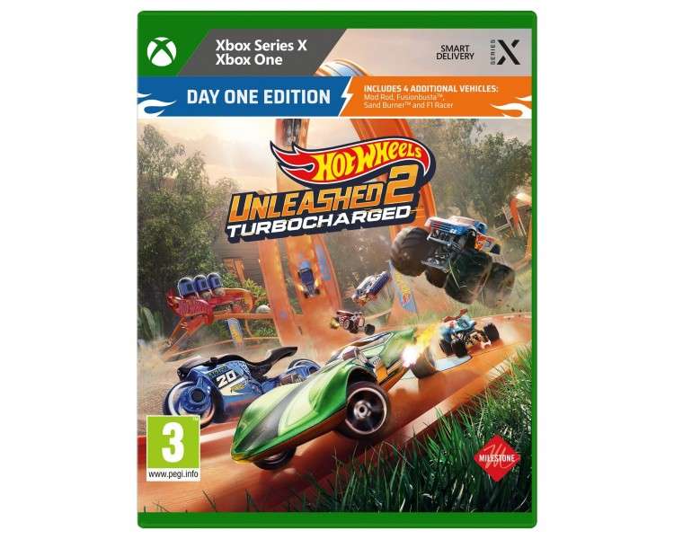Hot Wheels Unleashed 2: Turbocharged (Day 1 Edition) Juego para Consola Microsoft XBOX Series X