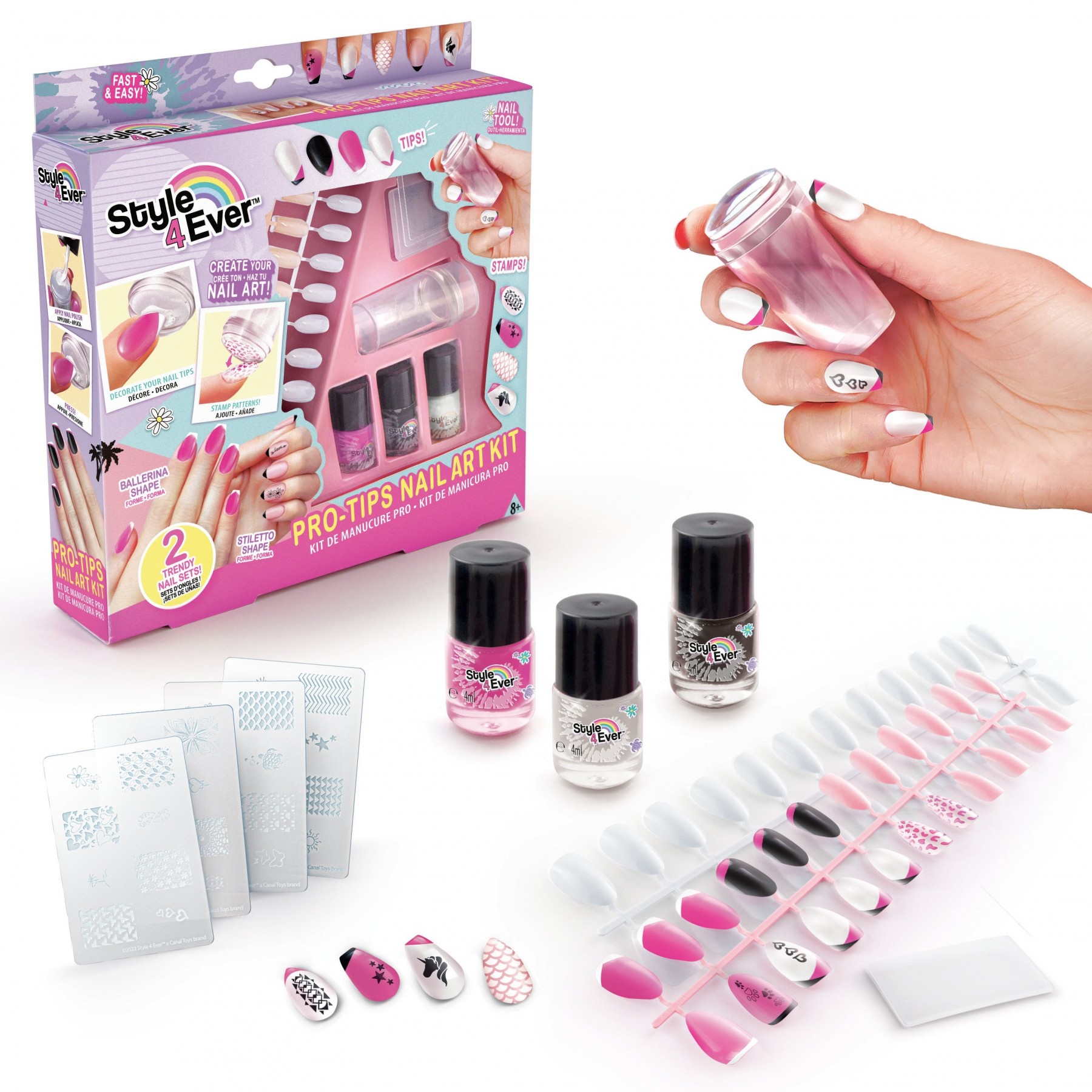 STYLE 4 EVER - Pro Tips Nail Art Kit (1262)