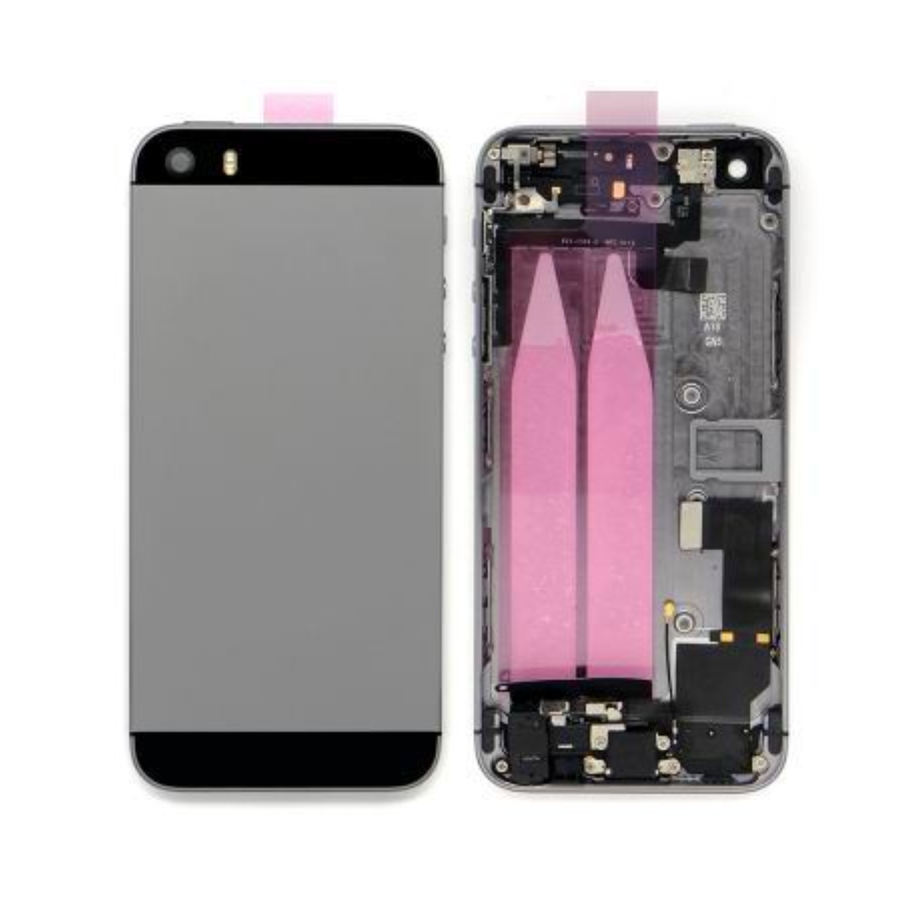 Chasis Carcasa Completa Para iPhone 5S Negra Gris Con Componentes