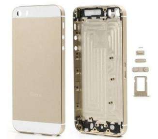 Chasis Carcasa para iPhone 5S Dorado
