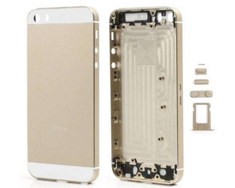 Chasis Carcasa Para iPhone 5S Dorado