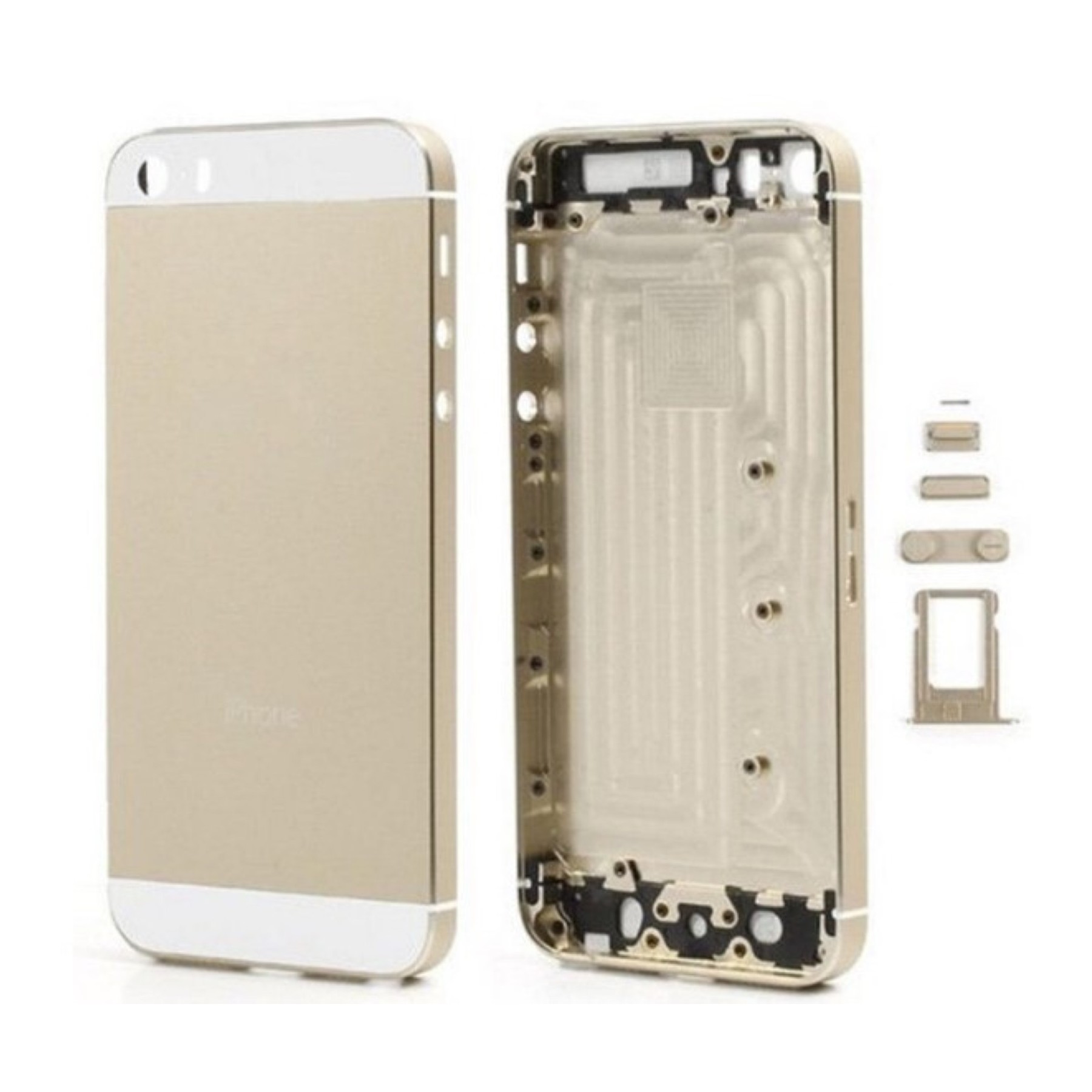 Chasis Carcasa para iPhone 5S Dorado