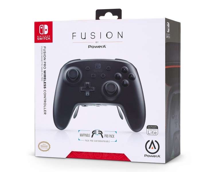 PowerA Fusion Pro Wireless Controller (Nintendo Switch) - White/Black