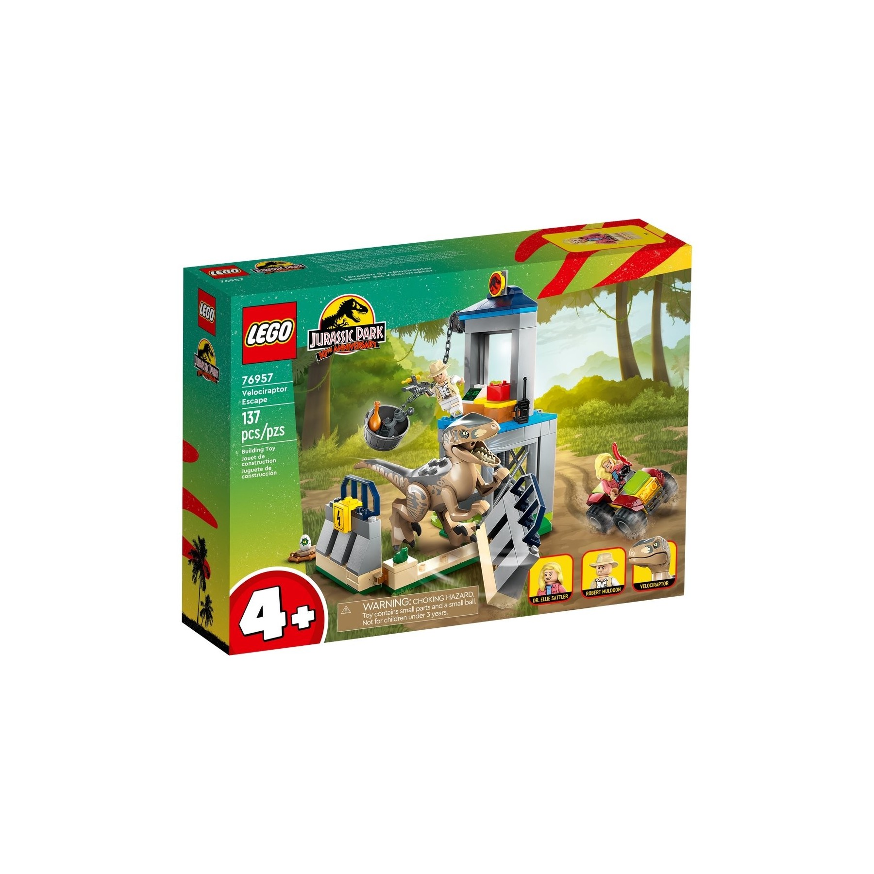 LEGO Jurrassic World - Velociraptor Escape (76957)