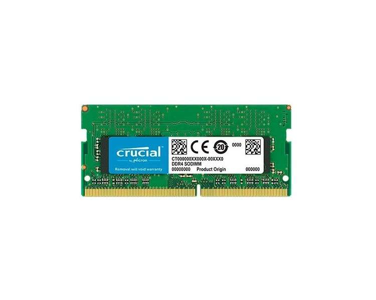 MÓDULO MEMORIA RAM S/O DDR4 4GB PC2666 CRUCIAL CT4G4SFS826