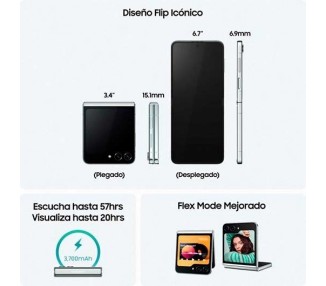 MOVIL SMARTPHONE SAMSUNG GALAXY Z FLIP 5 8GB 256GB 5G LAVEN