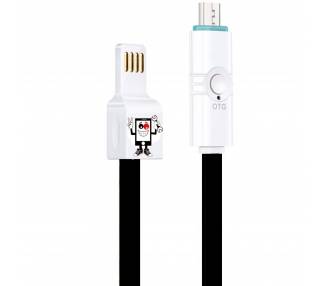 Câble Micro USB OTG Premium, Double, pour téléphones Android Samsung Huawei, etc. ARREGLATELO - 2