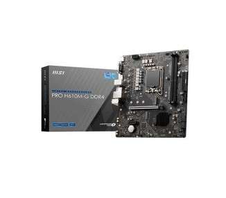 PLACA BASE MSI 1700 PRO H610M-G DDR5 M-ATX/2XDDR4/4XSATA6/