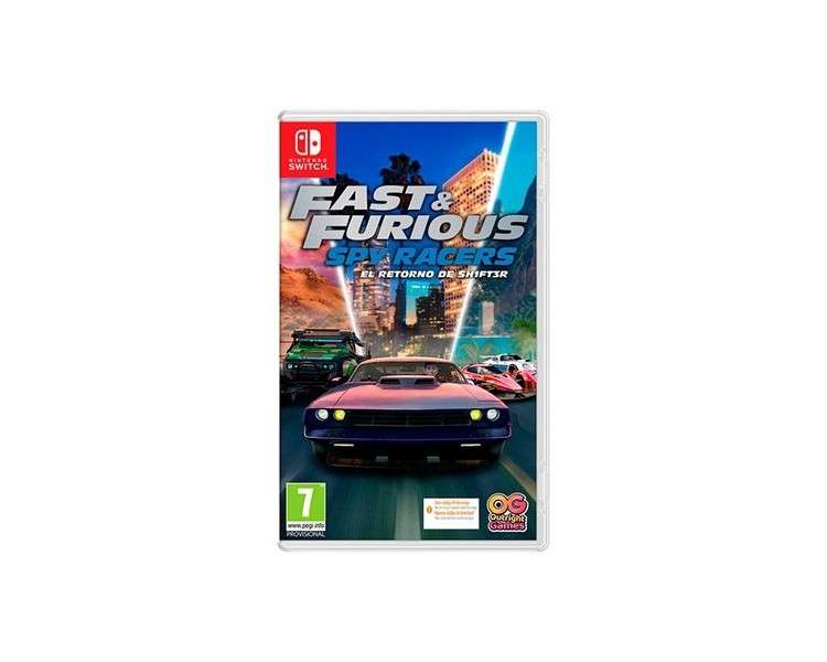 JUEGO NINTENDO SWITCH FAST FURIOUS SPY RACERS