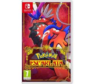 Pokemon Escarlata, Juego para Consola Nintendo Switch, PAL ESPAÑA