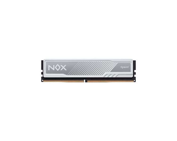 MODULO MEMORIA RAM DDR4 16GB 3200MHZ APACER NOX WHITE RP