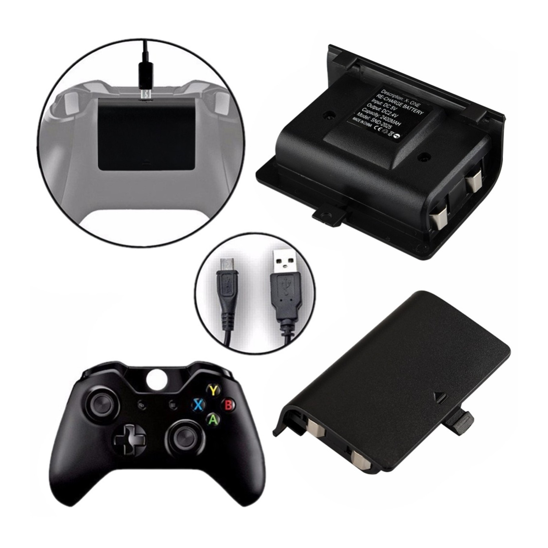 Bateria Compatible Para Mando Controlador Joystick Xbox One