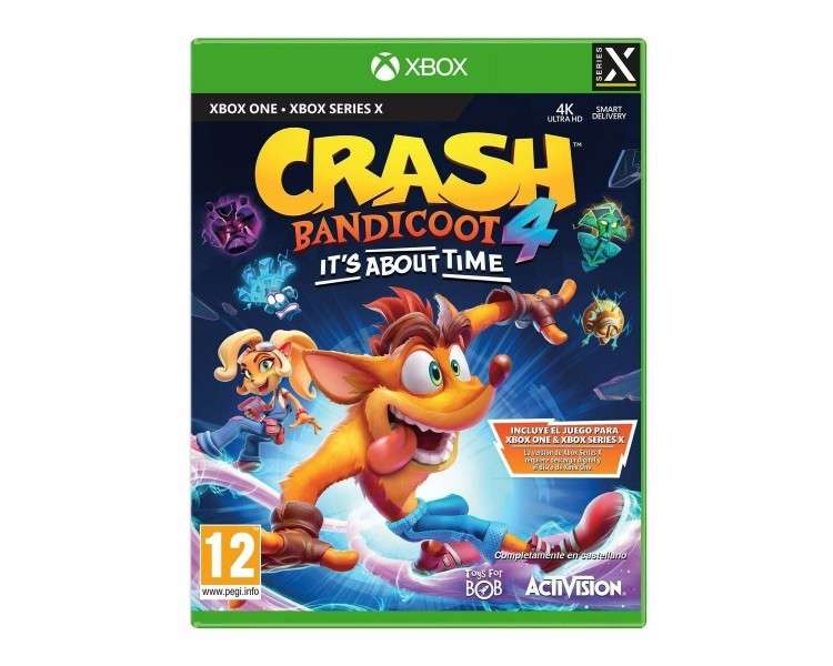 Crash Bandicoot 4: It’s About Time (SPA/Multi in Game) Juego para Microsoft Xbox One [ PAL ESPAÑA ]