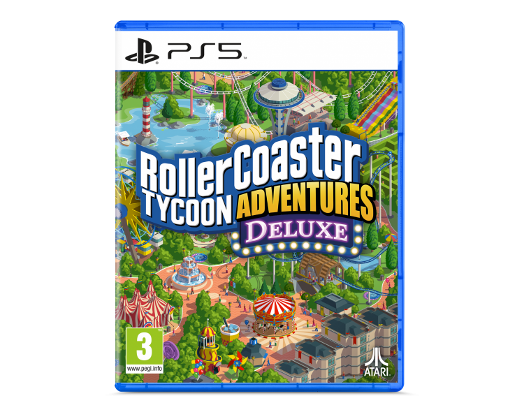 RollerCoaster Tycoon (Adventures Deluxe) Juego para Sony PlayStation 5 PS5