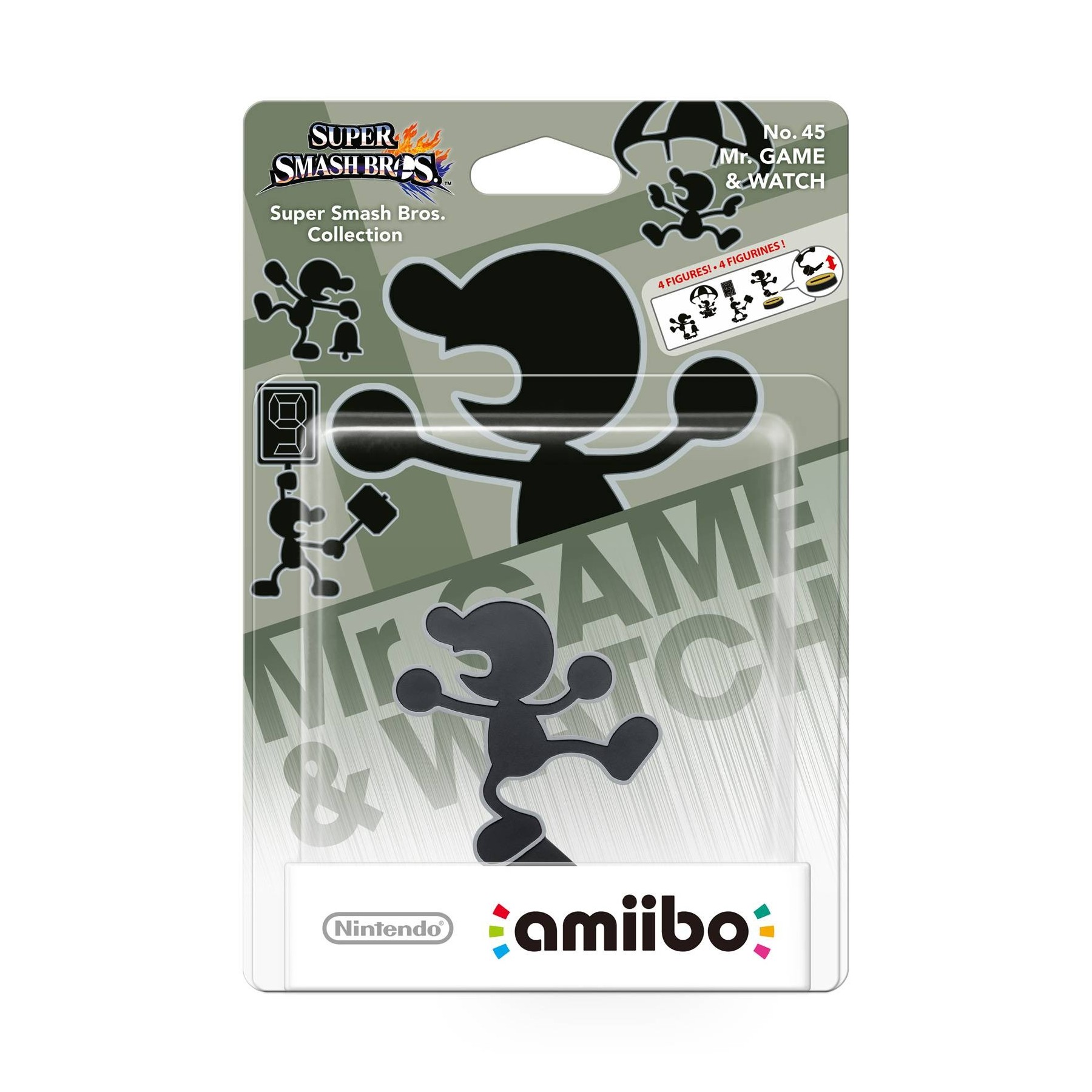 Nintendo Amiibo Figurine Mr. Game & Watch