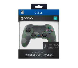 Nacon Wireless Dualshock 4 V2 Controller Asymmetric Camo Green (PS4)