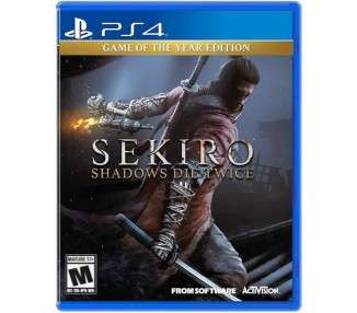 Sekiro: Shadows Die Twice Juego para Consola Sony PlayStation 4 , PS4, PS4, Game Of The Year, GOTY