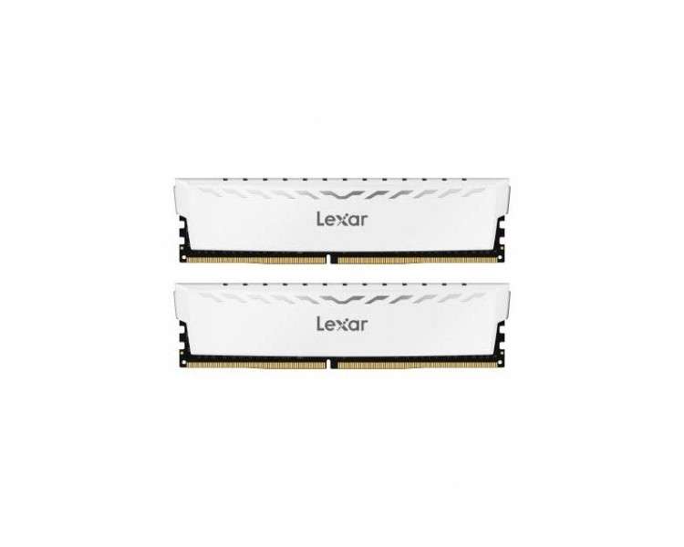 MODULO MEMORIA RAM DDR4 32GB 2X16GB 3600MHZ LEXAR THOR WHIT