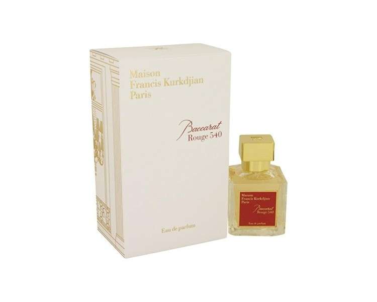 Baccarat Rouge 540 by Maison Francis Kurkdjian Eau De Parfum Spray 2.4 oz 71 ml