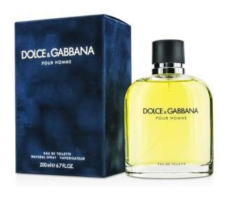 Dolce & Gabbana Pour Homme Edt Spray 200ml