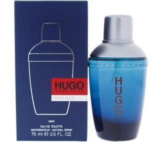 Hugo Boss Dark Blue Eau De Toilette Spray for Men 75ml