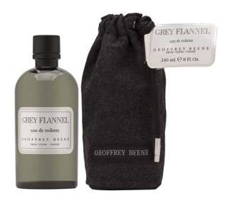 Geoffrey Beene Grey Flannel Eau de Toilette with Bag 240ml