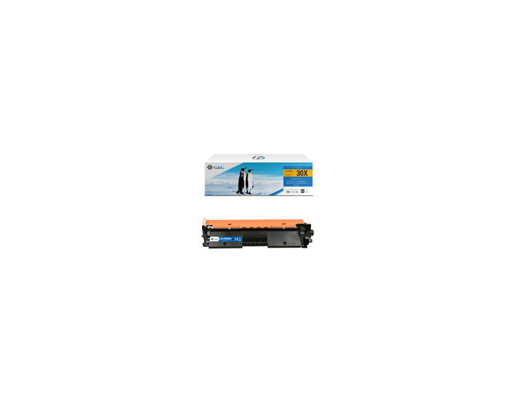 Cartucho de Toner G&G Compatible con Hp Cf230X Negro Nº30X