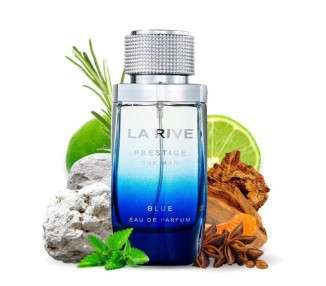 La Rive Prestige Blue EDP Perfume Spray for Men 75ml/2.5oz