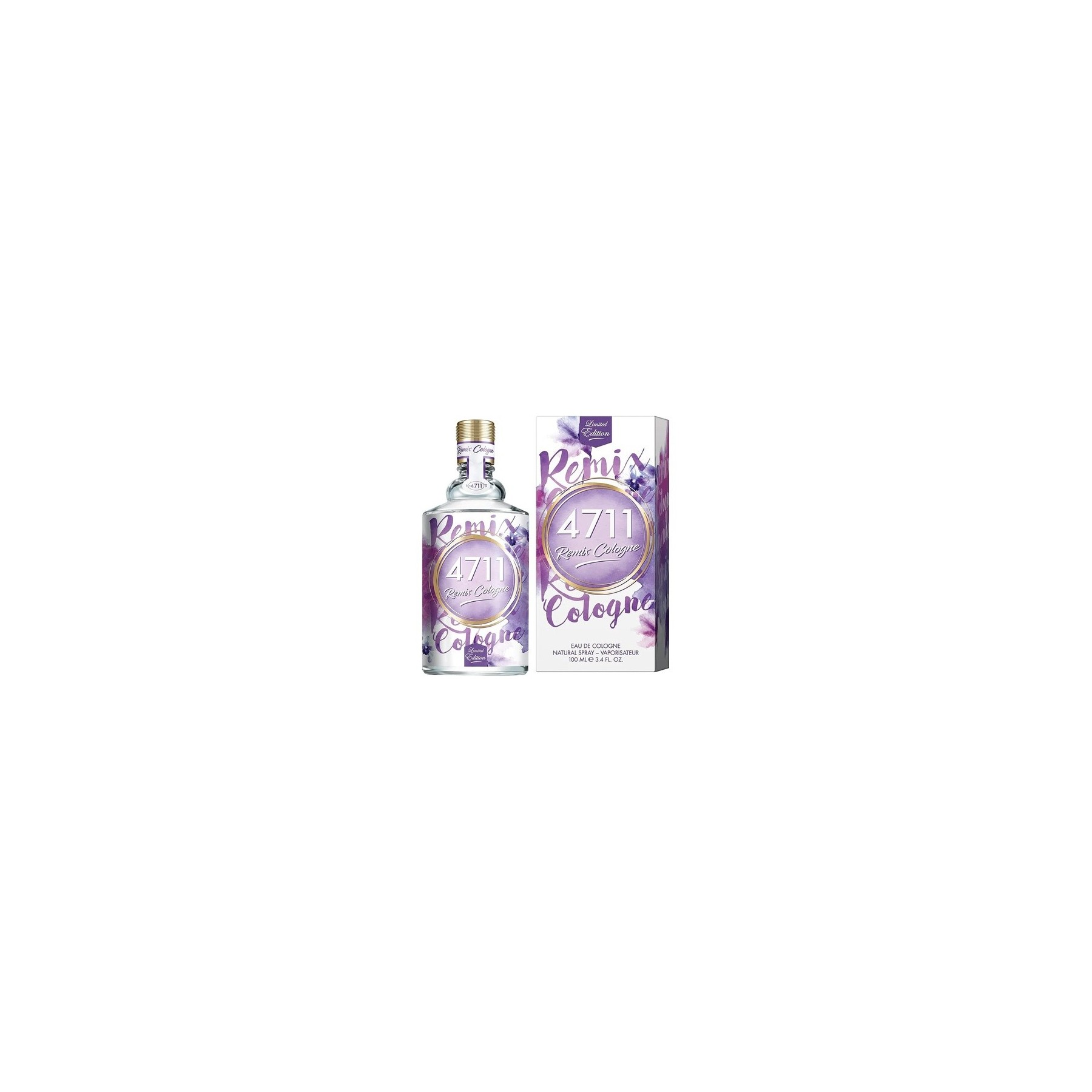 4711 Unisex Remix Lavender Eau de Cologne Spray 100ml