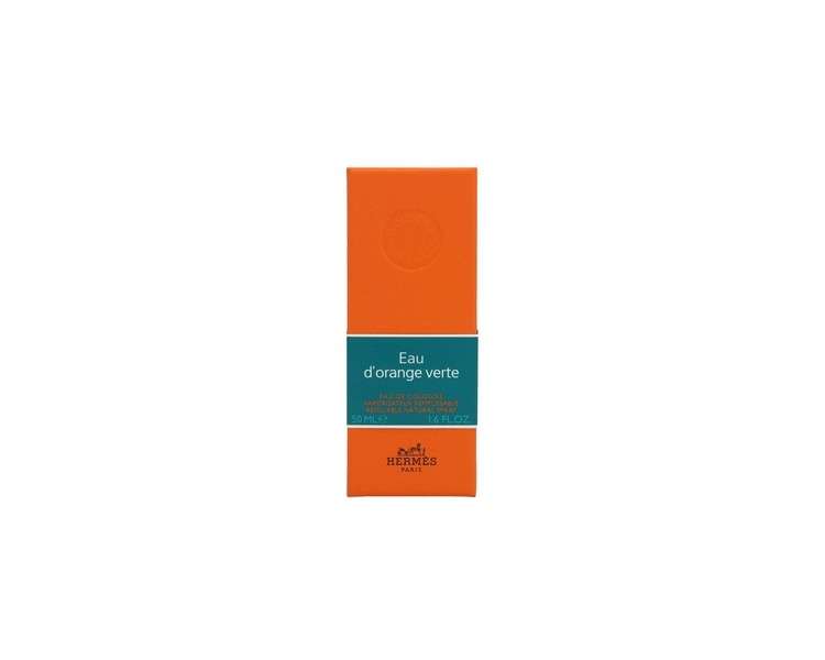 Hermes Eau D'Orange Verte Unisex Eau de Cologne Spray 1.7 Ounce Refillable