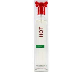 Hot By Benetton EDT Spray 3.3 Oz For Women