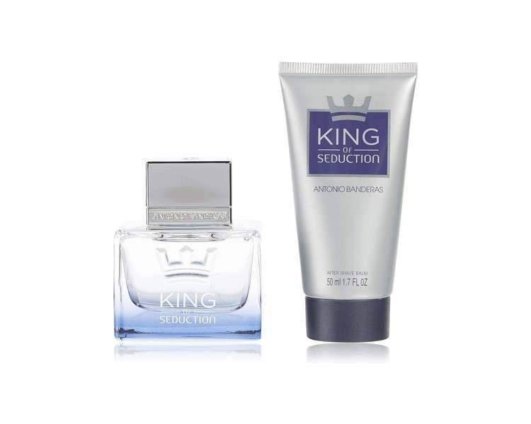 Antonio Banderas King Of Seduction Giftset EDT Spray 50ml + After Shave Balm 50ml